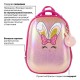 Ранец BRAUBERG SHINY, 2 отделения, 'Honey bunny', 36х28х14 см, 270695