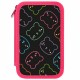 Пенал ПИФАГОР, 3 отделения, ламинированный картон, 19х11 см, 'Bears', 273487