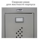 Шкаф металлический для одежды BRABIX 'LK 21-80', УСИЛЕННЫЙ, 2 секции, 1830х800х500 мм, 37 кг, 291129, S230BR406102