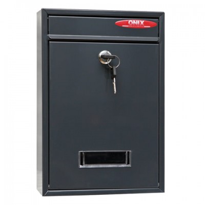 Ящик почтовый металлический 'ЯК-1', навесной, ключевой замок, 320х215х85 мм