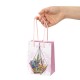 Пакет подарочный (1 штука) 11х6х15 см (S), 'Collection Small', ассорти, глиттер, фольга, пушистый хвостик, ЗОЛОТАЯ СКАЗКА, 700803