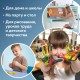 Настольное покрытие ЮНЛАНДИЯ для труда и творческих занятий, ПВХ, 'Воздушные шары', 50х70 см, 662456