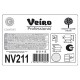 Салфетки VEIRO Professional (Система N4), Comfort, КОМПЛЕКТ 15 шт. х 220 шт., 2-слойные, белые, 21х16,2, V, NV211