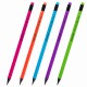 Набор карандашей чернографитных BRAUBERG 'ULTRA COLOR' 12 шт., HB, с ластиком, пластиковые, 181710