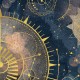 Ежедневник недатированный А5 (145х215 мм), ламинированная обложка с фольгой, 128 л., STAFF, 'Astrology', 113519