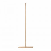 Швабра для пола деревянная, длина черенка 120 см, рабочая часть 35 см