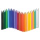 Восковые мелки ЛУЧ 'Zoo', 24 цвета, шестигранные, картонная упаковка с европодвесом, 12С 866-08