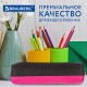 Пенал-косметичка BRAUBERG, мягкий, 'Black&Bright', черно-розовый, 21х5х5 см, 229006