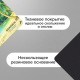 Коврик для мыши SONNEN 'BEACH', резина + ткань, 260х220х3 мм, 513294