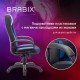 Кресло компьютерное BRABIX PREMIUM 'Rapid GM-102', экокожа/ткань, черное/синее, 532106