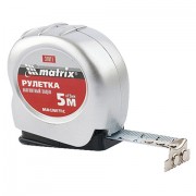 Рулетка измерительная 5,0 м х 19 мм, MATRIX 'Magnetic', магнитный зацеп, пластиковый корпус, 31011