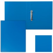 Папка на 2 кольцах ESSELTE 'Standard', 42 мм, картон/ПП, синяя, до 190 листов, 14452