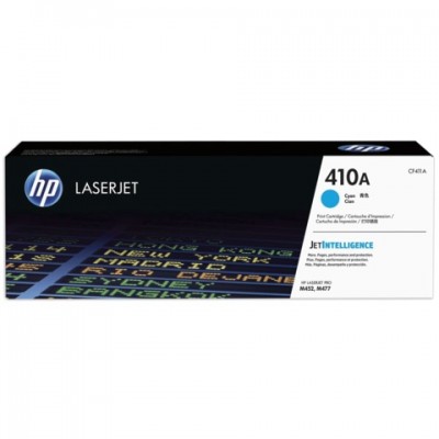 Картридж лазерный HP (CF411A) LaserJet Pro M477fdn/M477fdw/477fnw/M452dn/M452nw, голубой, оригинальный, ресурс 2300 страниц