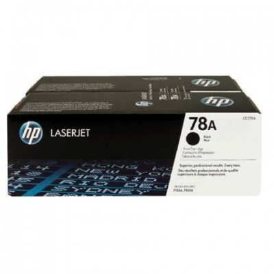 Картридж лазерный HP (CE278AF) LaserJet P1566/1606DN и др., №78А, КОМПЛЕКТ 2 шт., оригинальный, ресурс 2х2100 страниц