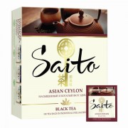 Чай SAITO 'Asian Ceylon', черный, 100 пакетиков в конвертах по 1,7 г, 67842438