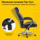 Кресло офисное BRABIX PREMIUM 'Advance EX-575', хром, экокожа, черное, 531825