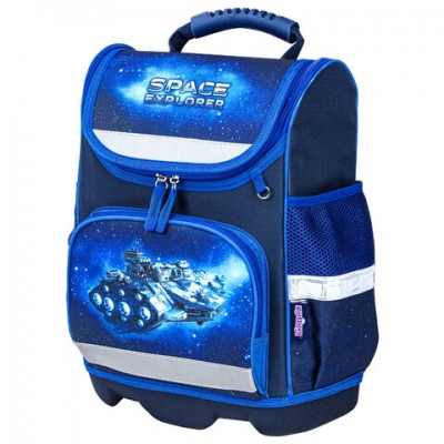 Ранец ЮНЛАНДИЯ WISE для начальной школы, 'Space explorer', 37x29х15 см, 270588