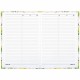 Ежедневник датированный на 2023 (145х215 мм), А5, STAFF, ламинированная обложка, 'Lemons & flowers', 114195
