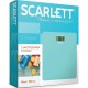 Весы напольные SCARLETT SC-BS33E035, электронные, вес до 180 кг, квадратные, стекло, бирюзовые