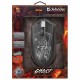 Мышь проводная игровая DEFENDER Ghost GM-190L, USB, 5 кнопок + 1 колесо-кнопка, оптическая, черная, 52190