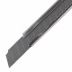Нож канцелярский 9 мм STAFF 'Manager', усиленный, металлический корпус, автофиксатор, клип, 237081