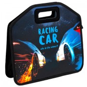 Папка-сумка ЮНЛАНДИЯ, 1 отделение, фетровые ручки, 34х30х11 см, 'Night race', 270999