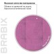 Кресло BRABIX 'Stream MG-314', без подлокотников, пятилучие серебристое, ткань, малиновое, 532394, MG-314_532394