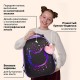 Ранец BRAUBERG SHINY, 2 отделения, с брелоком, 'Милая мордочка', 38х28х14 см, 273142