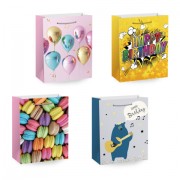 Пакет подарочный (1 штука) 33х13х45 см (XL), 'Birthday Collection', ассорти, фольга, ЗОЛОТАЯ СКАЗКА, 700826