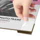 Рамка 15х21 см небьющаяся, багет 17,5 мм, пластик, BRAUBERG 'Colorful', розовая, 391247