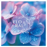 Календарь настенный перекидной 2027г, BRAUBERG, 12 листов, 28,5х28,5 см, 'Floral', 118425