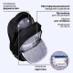 Рюкзак BRAUBERG MOTION, 2 отделения, 3 кармана, 'Капибара', СВЕТЯЩИЙСЯ, 41х28х17 см, 272032