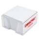 Блок для записей в боксе, 9х9х5 см, плотность 80 г/м2, белизна 95-98%, ОФИСМАГ, 127797