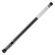 Ручка гелевая STAFF 'Basic' GP-675, ЧЕРНАЯ, длина письма 1000 м, игольчатый узел 0,5 мм, линия письма 0,35 мм, 143675