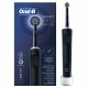 Зубная щетка электрическая ORAL-B (Орал-би) Vitality Pro, ЧЕРНАЯ, 1 насадка, 80367641