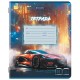 Тетради ДЭК 12 л., КОМПЛЕКТ 10 шт., BRAUBERG, клетка, обложка картон, 'SPORT CARS', 107315
