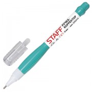 Ручка-корректор STAFF 'College', 6 мл, металлический наконечник, 225213
