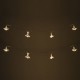 Гирлянда-пучки 'Bundles', 150 LED, 2,4 м, 10 пучков, тёплый белый, USB, ЗОЛОТАЯ СКАЗКА, 592557
