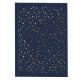 Ежедневник недатированный А5 (145х215 мм), ламинированная обложка с фольгой, 128 л., STAFF, 'Stars', 113522