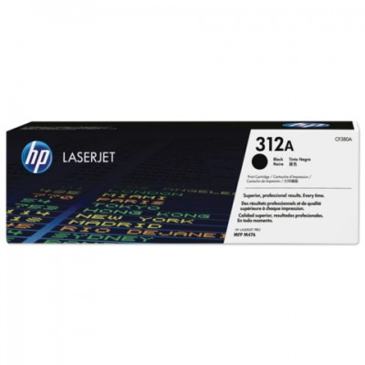 Картридж лазерный HP (CF380A) LaserJet Pro M476dn/476dw/476nw, черный, оригинальный, ресурс 2400 страниц