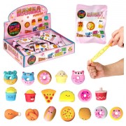 Игрушка-антистресс Жмяка 'Няшка-Вкусняшка мини 2' набор 2 шт., слепой пакет, дисплей, 1TOY, Т26172