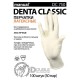 Перчатки латексные смотровые MANUAL DC750, Австрия, 50 пар (100 шт.), размер M (средний), белые, DC750-02