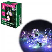 Электрогирлянда-нить комнатная 'Лампочки', 3 м, 100 LED, мультицветная, 220 V, контроллер, ЗОЛОТАЯ СКАЗКА, 592473