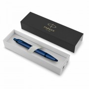 Ручка шариковая PARKER 'IM Professionals Monochrome Blue', корпус синий металлик, сталь, синяя, 2172966