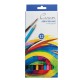 Карандаши цветные акварельные 'Сонет', 12 цветов, картонная упаковка с европодвесом, 8141338