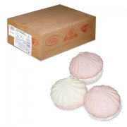 Зефир 'Обожайка' бело-розовый, весовой, 3,5 кг, гофрокороб, ОК14148