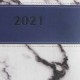 Ежедневник датированный 2021 А5 (148х218 мм) GALANT 'Athens', кожзам, синий, 111525