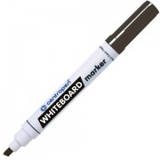 Маркер стираемый для белой доски ЧЕРНЫЙ CENTROPEN 'Dry-Wipe', 8569, наконечник 1-4,5 мм, 585690112