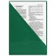 Папка-уголок жесткая, непрозрачная (тонированная), А4, BRAUBERG UNIVERSAL, зеленая, 0,18 мм, 273057