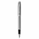Набор PARKER 'IM Stainless Steel CT': шариковая ручка синяя и перьевая ручка синяя, 2183058